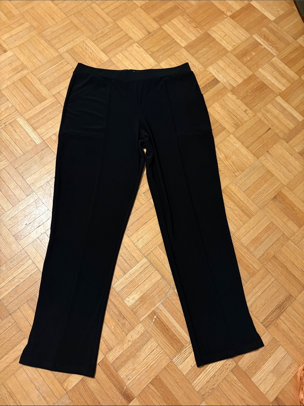 Sympli Black High-Waist Dress Pants